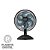 Ventilador de Mesa Eros Turbo 126W Base Antiderrapante 6 Pás Prático e Fácil de Limpar 3 Velocidades Design Nacional e Exclusivo Preto VTR409 [SEM CAIXA] - CADENCE - Imagem 1