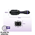 Escova Secadora Black Purple Line 1200W 3 em 1: Seca, Escova e Modela Cerdas Mistas 3 Velocidades Cabo 360° Cerâmica + Tourmoline Íon ES-08 - MONDIAL - Imagem 6