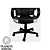 Cadeira Gamer Chair com Rodinhas Função Balanço: 15° Assento Giratório Suporta até 115Kg Possui Descanço de Braço - OEX GAME - Imagem 9