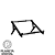 Suporte para Notebook Ergonômico Confortavél 5 Níveis de Altura Reguláveis Preto AC587 - BRIGHT - Imagem 1