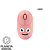 Mouse Sem Fio Emoji Kids 2.4G Wireless Design Ergonômico 3 Botões Plug and Play - BRIGHT - Imagem 1