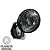 Ventilador de Mesa e de Parede Flow Turbo 180W 3 Velocidades 50cm Mais Vento, Econômia e Silêncio Preto com Cinza - WAP - Imagem 8