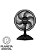 Ventilador de Mesa Refresh Turbo 40cm 140W 6 Pás 3 Velocidades Oscilação 180° Base Antiderrapante VTR410 - CADENCE - Imagem 1