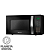 Micro-ondas 21L 1.200W Funções Descongelar, Manter Aquecido e Tira Odor Design Compacto MO-01-21-B - MONDIAL - Imagem 1