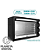 Forno Elétrico 44L Dupla Resistência Controle de Temperatura de 100°C a 250°C Desligamento Automático PFE44P - PHILCO - Imagem 5