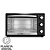 Forno Elétrico 44L Dupla Resistência Controle de Temperatura de 100°C a 250°C Desligamento Automático PFE44P - PHILCO - Imagem 1