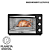 Forno Elétrico 44L Dupla Resistência Controle de Temperatura de 100°C a 250°C Desligamento Automático PFE44P - PHILCO - Imagem 2