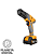 [LANÇAMENTO] Parafusadeira e Furadeira 12V WF 12K3.2 Seletor de Torque com 18 Níveis Controle de Intensidade Bivolt - WAP - Imagem 1
