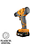 [LANÇAMENTO] Parafusadeira e Furadeira 12V WF 12K3.2 Seletor de Torque com 18 Níveis Controle de Intensidade Bivolt - WAP - Imagem 7