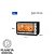 [LANÇAMENTO] Forno Elétrico Family Grill 60L Multifunções Timer de 90 Minutos Temperatura até 250°C Luz Interna FRN+60-BI - MONDIAL - Imagem 8