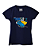 Camiseta Baby Look Fusca Azul - Imagem 2