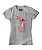 Camiseta Baby Look Pantera Cor de Rosa - Imagem 3