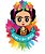 Camiseta Flores da Frida - Infantil - Imagem 2