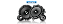 Alto Falante 6 Pol Kit 2 Vias Pioneer Ts-a1600c 80wrms Preto - Imagem 1