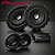Kit 2 Vias Alto-falante TS-C1730BR Pioneer 60w RMS Som Automotivo Carro Som Tweeter Crossover - Imagem 4