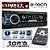 Rádio Automotivo MP3 E-Tech Combat Plus USB Pen Drive Micro Cartão Sd Bluetooth Som Automotivo Carro Música Rádio Barato - Imagem 1