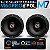 Par Alto Falante Triaxial 6" Polegadas M60PRO 120W RMS M7 Melhor Custo Benefício Som Automotivo - Imagem 5