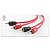 Kit 2 Cabos Rca 2 Metros Nakamichi NK-RCP2S Som Automotivo de Qualidade - Imagem 7