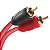 Kit 4 Cabos Rca 2 Metros Nakamichi NK-RCP2S Som Automotivo de Qualidade - Imagem 5