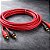 Kit 4 Cabos Rca 2 Metros Nakamichi NK-RCP2S Som Automotivo de Qualidade - Imagem 2