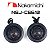 Kit 2 Vias Alto Falante + Tweeter NAKAMICHI NSJ-CS610 6" Polegadas 110w RMS 3Ohms - Imagem 5