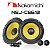 Kit 2 Vias Alto Falante + Tweeter NAKAMICHI NSJ-CS610 6" Polegadas 110w RMS 3Ohms - Imagem 6