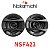 Par Alto Falante Coaxial Nakamichi NSF423 4" Polegadas 50w Rms Som de Qualidade - Imagem 3