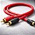 Cabo Rca Y 2M 1F NAKAMICHI NK-RCP1FS Som Automotivo Plug Banhdado à Ouro 4mm Som de Qualidade - Imagem 2