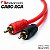 Cabo Rca Y 2M 1F NAKAMICHI NK-RCP1FS Som Automotivo Plug Banhdado à Ouro 4mm Som de Qualidade - Imagem 3