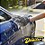 Luva Microfibra Cinza Chenile Detailer Lava Carros Moto Casa Ultra Macia - Imagem 2