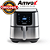 Fritadeira Elétrica Air Fryer Amvox 7 Litros ARF 1255 Preto/Inox 127V - Imagem 6