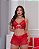 CONJUNTO VERMELHO SAIA ARGOLAS - Imagem 1