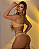 CONJUNTO AMARELO GUIPIR MEIA TAÇA SEM BOJO - Imagem 3