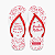 Chinelo Personalizado - Dia da Mulher - Imagem 2