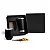 Kit De Copos Térmicos Em Aço Inox - 340Ml / 500Ml - Preto - 2 Pçs - Imagem 1