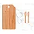 Kit Para Petisco Com Tábua, Espátulas E Ramekins - 5 Pçs - Imagem 2
