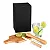 Kit Para Caipirinha Em Bambu / Madeira Ibiza - 0,35 L - 4 Pçs - Imagem 2