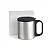 Caneca Em Aço Inox Com Tampa - 180 Ml - Imagem 2