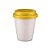 Copo Fibra de Arroz 350ml com Tampa - Imagem 2