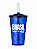 Copo PS 550ml com Canudo - Imagem 1