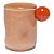 Copo Rose Orange Ball - Imagem 1
