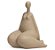 Escultura Mulher Sentada - Imagem 2