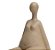 Escultura Mulher Sentada - Imagem 3