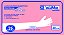 LUVAS WALMUR SUPER SENSITIVA ESPECIALFLEX 80CM PCT/25 - Imagem 1