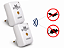 Kit com 2 Repelentes Eletrônicos para Ratos e Morcegos 200m² – Bivolt 110V/220V - Imagem 1