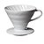 Coador de Café Hario v60-02 Cerâmica Branco 2-4 Xícaras - Imagem 1