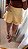 Shorts Saia FS Amarelo Manteiga - Imagem 1