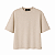 T-shirt oversized nude - Imagem 1