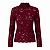 Blusa renda vinho - Imagem 1