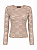 Blusa Renda Paris Cinza - Imagem 1
